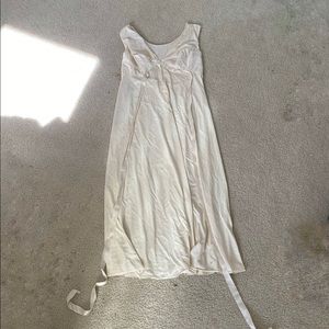 Faded Yellow Maternity Nightgown